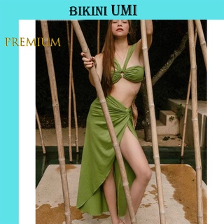 BIKINI SET 3 MÓN HỒ NGỌC HÀ XANH