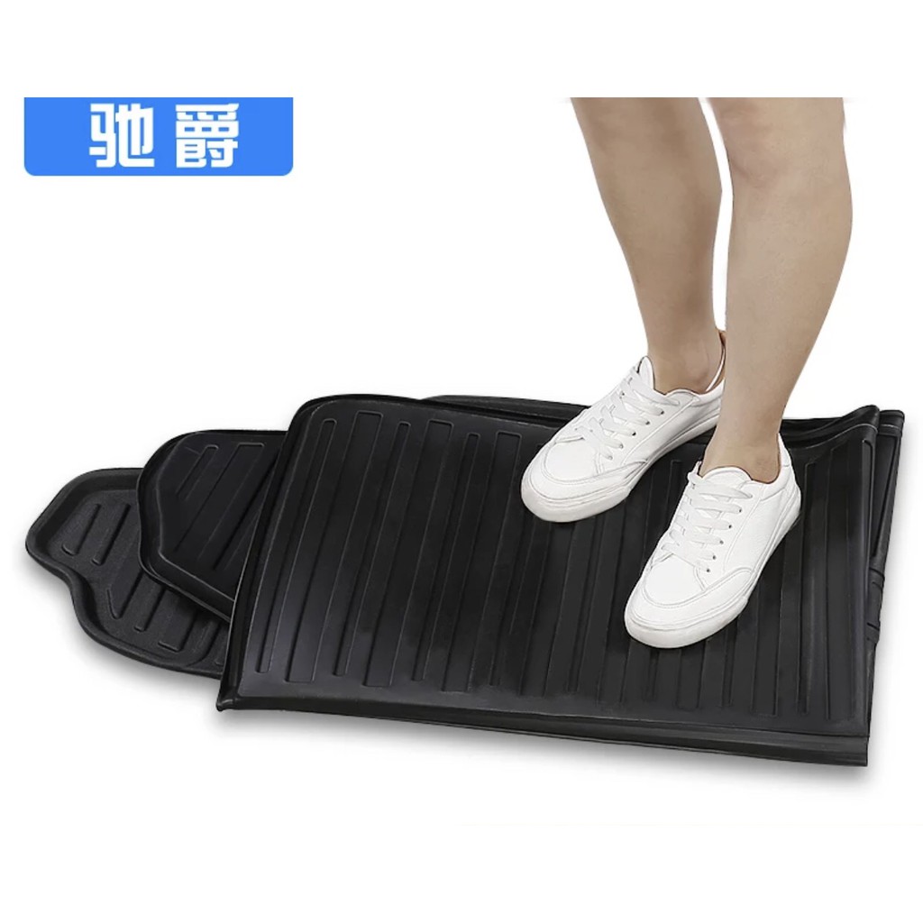 Lót cốp nhựa xe Kia Morning 2015- 2025 ,Chất liệu nhựa dẻo chống nước, đàn hồi cực tốt, vệ sinh dễ dàng
