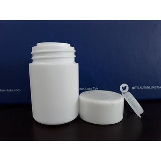 Hủ Nhựa Trắng Đục Cao Cấp 50G - HV5 - Đựng Được 30 Viên Nang Số 0