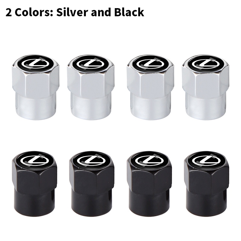 Set 4 Nắp Đậy Lốp Xe Hơi Lexus ES300 RX330 RX300 GS300 IS250 IS200 CT200h GX470 Bằng Hợp Kim