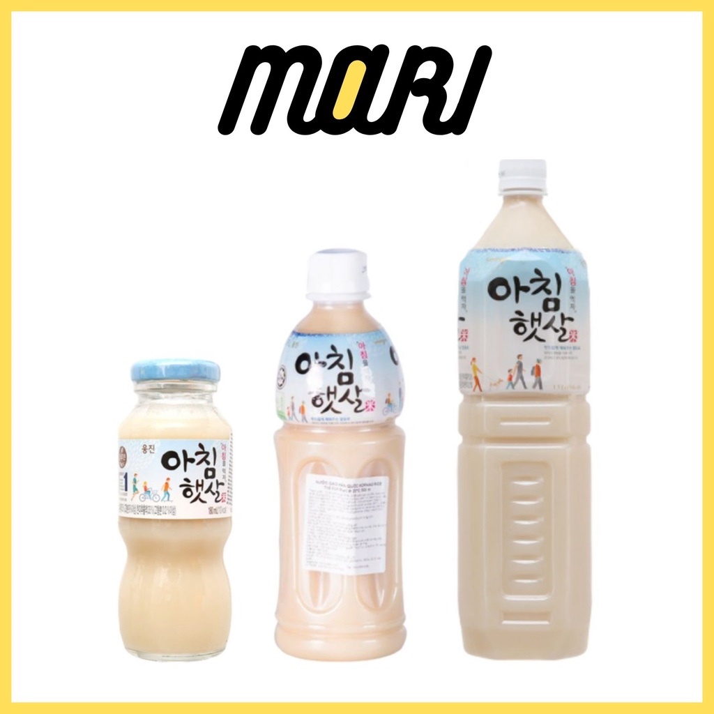 Nước Gạo Hàn Quốc Morning rice Woongjin (180ml - 500ml) | Shopee Việt Nam