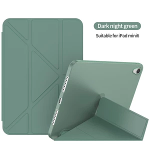 Ốp điện thoại tương thích cho iPad Mini 1 2 3 4 5 6, Da PU chống thấm nước siêu mỏng + Mặt sau TPU mềm Vỏ thông minh tương thích cho iPad Mini 7 6 10th 2022 A16 Case