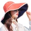 PCF * Niche Big vành cho mũ chống nắng Mũ ngư dân thời trang UV để bảo vệ đường phố Sh