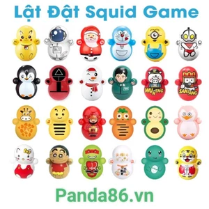 Set 50 Em Lật Đật Mini Trộn Mẫu Ngẫu Nhiên Squidgame, Huggy Wuggy, Hot Trend Tiktok - Đồ Chơi Cho Bé -3,6 * 3,15 cm