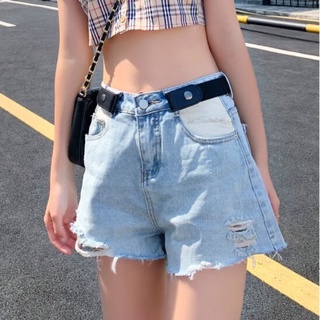 Thắt Lưng Chun - Nịt Jean BL7 Không Đường May Co Giãn Tiện Lợi Dành Cho Nam Nữ Hàn Quốc