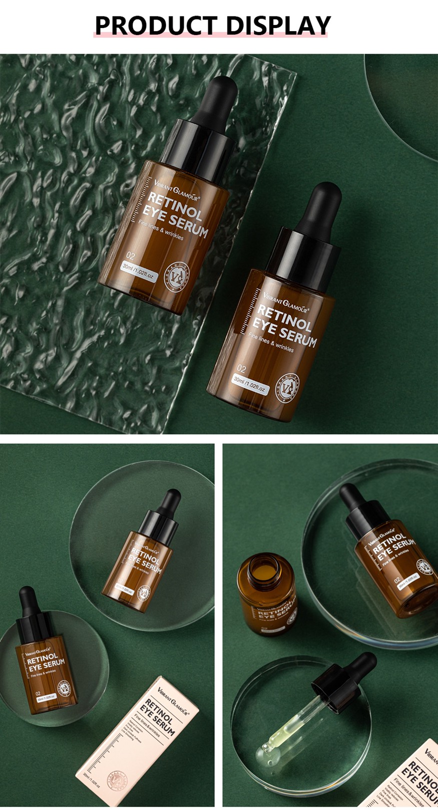 Cách sử dụng Tinh chất dưỡng mắt Vibrant Glamour