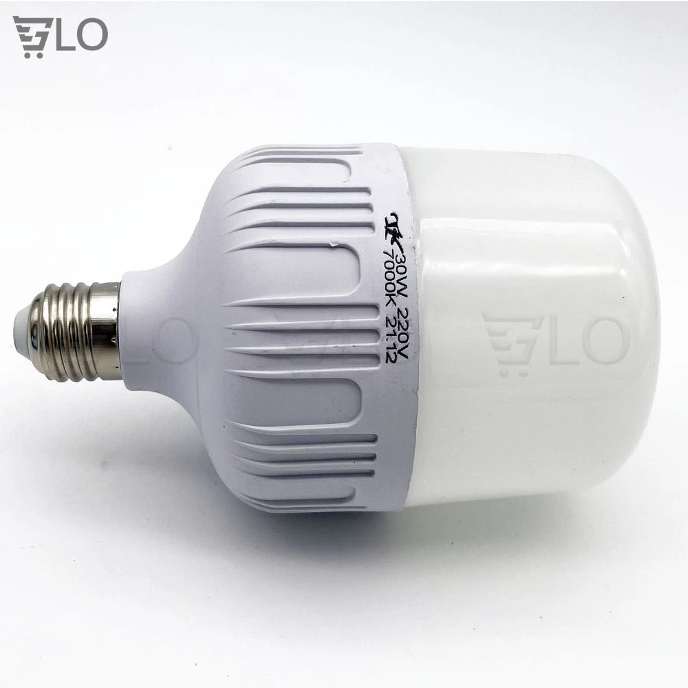 Bóng Đèn Led Trụ Trắng Bulb Siêu Sáng Tiết Kiệm Điện Nguồn 220v Đuôi Đèn Xoáy E27 Chuẩn Châu Âu