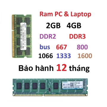 Laptop Ram ddr3 ddr3L – 4GB, 2GB