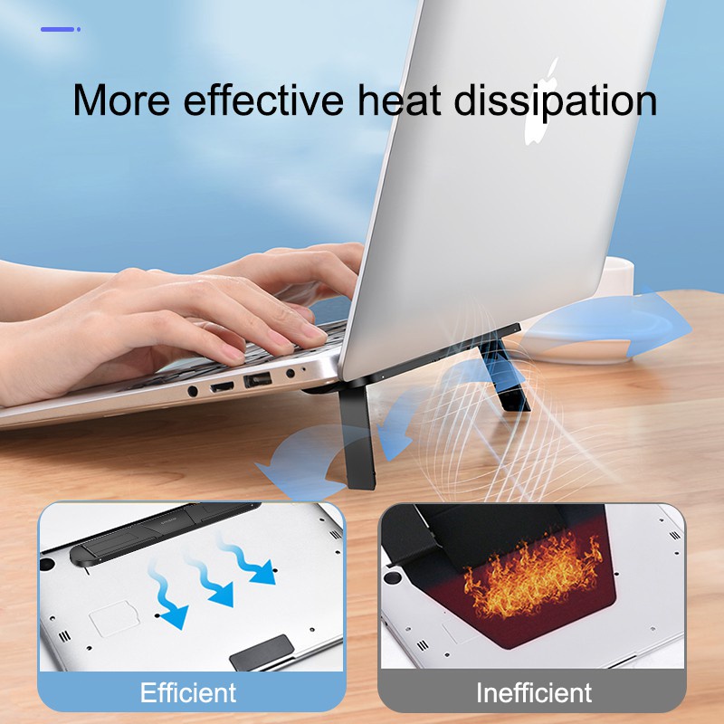 Giá đỡ laptop/máy tính bảng mini OATSBASF vô hình có thể điều chỉnh chiều cao tiện dụng | BigBuy360 - bigbuy360.vn