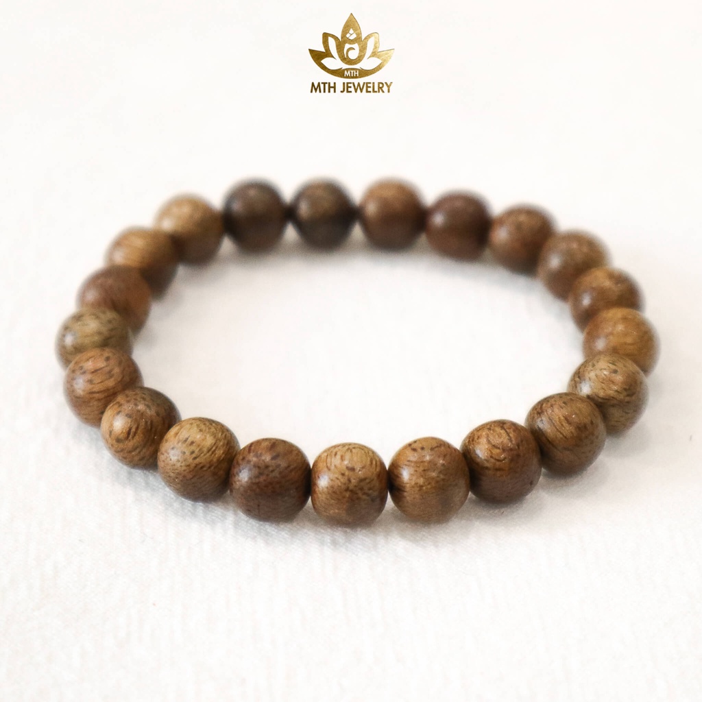 Ảnh Vòng tay Trầm Hương MTH JEWELRY Hạt Tròn Đơn Size 8mm (Nữ) 3
