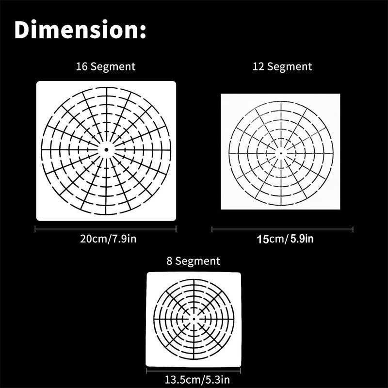 17 Dụng cụ chấm vẽ họa tiết mandala nghệ thuật