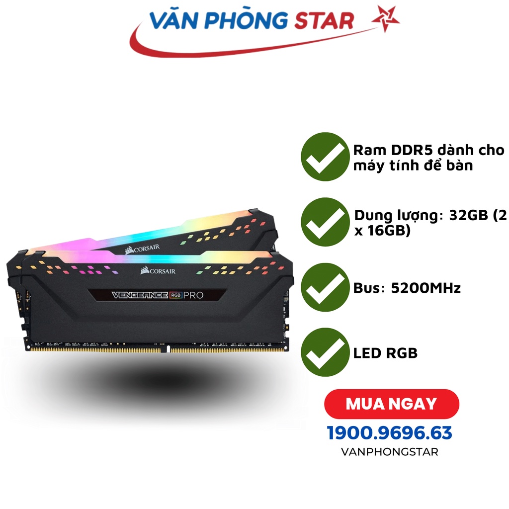 RAM desktop CORSAIR Vengeance RGB Pro CMW32GX4M2D3000C16 2x16GB DDR4 3000MHz Shopee Vi t Nam