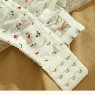 Áo Ngực nữ viền ren xinh xắn trẻ trung không gọng đệm mút mỏng thoáng mát King Shop A-739