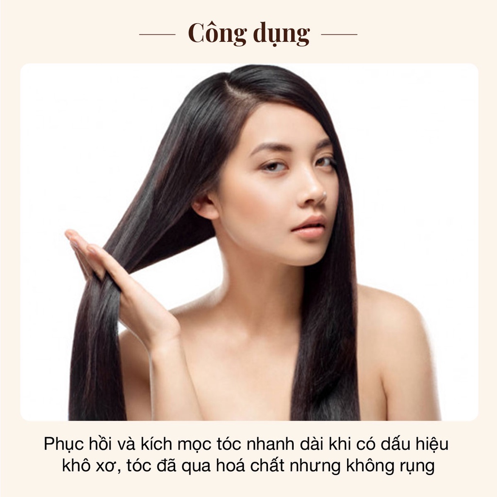 Ảnh Bộ sản phẩm xịt bưởi kịc mọc+ kem ủ tóc tráng gương vyvyhaircare V 365ml 4