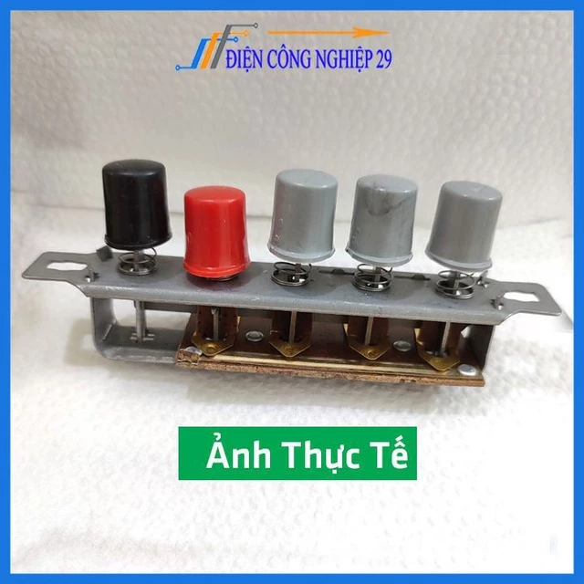 Công tắc số quạt 4 nút, 5 nút loại tròn, phím bấm quạt điện điều chỉnh tốc độ gió cho quạt cây, quạt bàn