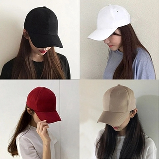 Mũ lưỡi trai màu trơn thời trang unisex cao cấp