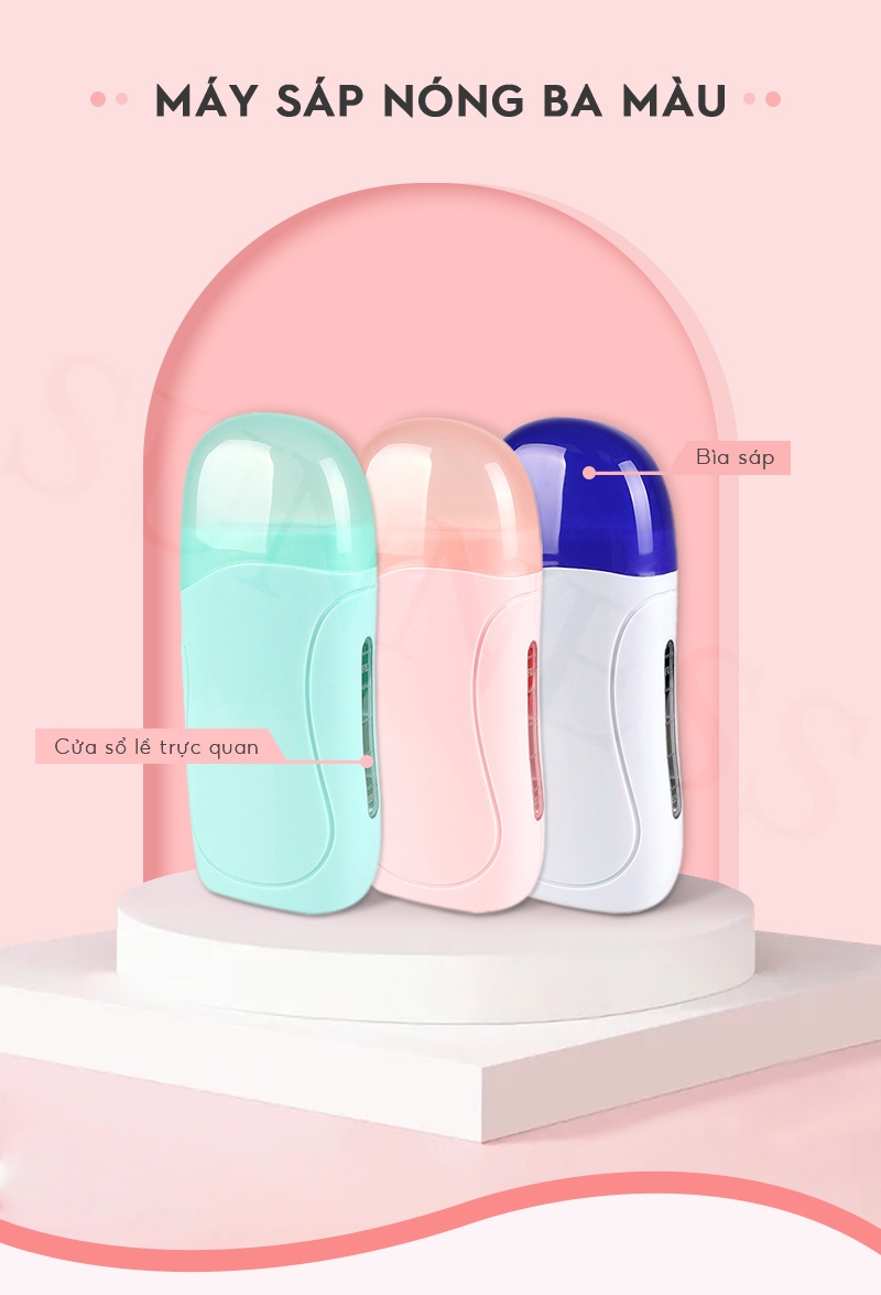 Mô tả Sáp tẩy lông chiết xuất sáp ong 300g + máy triệt lông + giấy tẩy lông SUMAX dùng cho toàn thân - 5