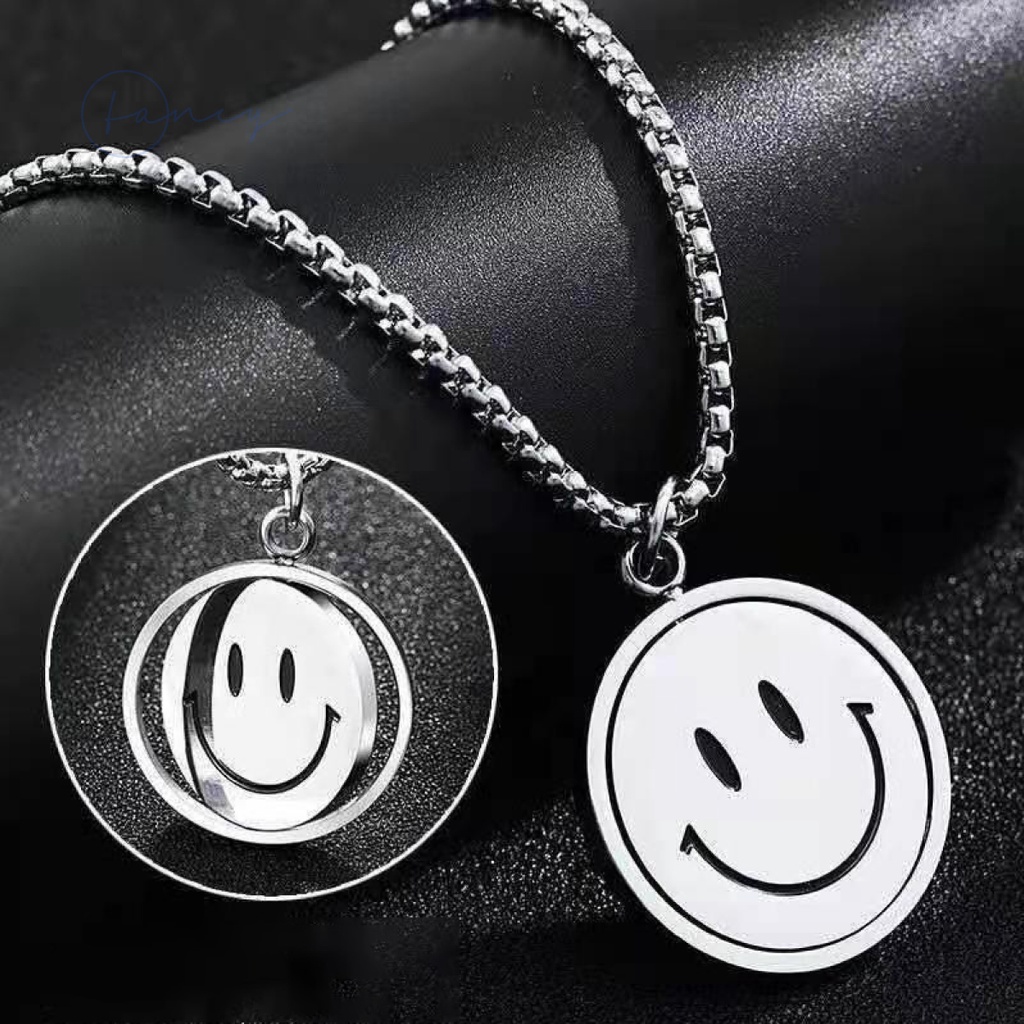 Dây Chuyền Nam Nữ, Phụ Kiện Vòng Cổ Mặt Dây Chuyền Màu Bạc Thép Không Gỉ. Vòng Cổ Unisex