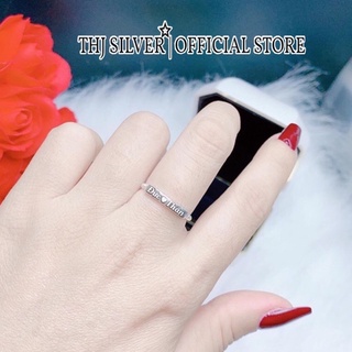 Ring, engravable by THUHUONG SILVER-Official Store
