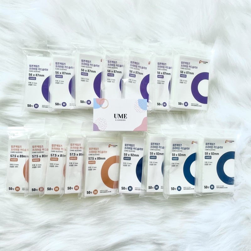 POPCORN PREMIUM SLEEVE HÀN QUỐC CHO CARD BO GÓC | Shopee Việt Nam