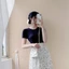 Áo thun basic trơn cổ tròn A1244 KYMIE