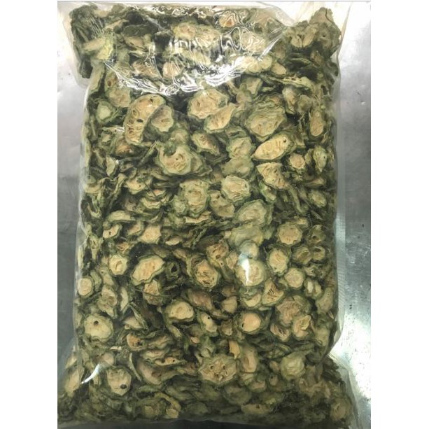 1 kg Khổ qua (mướp đăng) khô 500 gram dùng làm trà/dried _slice_bitter ...