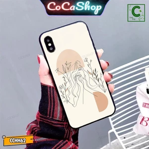 Ốp lưng iphone mặt kính cực đẹp, siêu bền - Cô gái mơ mộng - 6/6plus/6s/6splus/7/7plus/8/8plus/x/.....