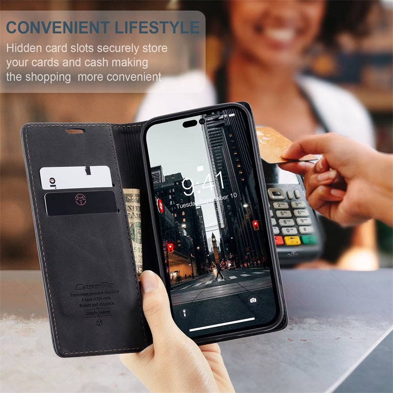 Dành Cho Samsung Galaxy S7 Edge S8 S9 S10 Plus S10e 5G Ốp Lưng Đứng Thẻ Túi Điện Thoại Da S8 + S9 + S10 + Lật Tự Động Đóng Ví