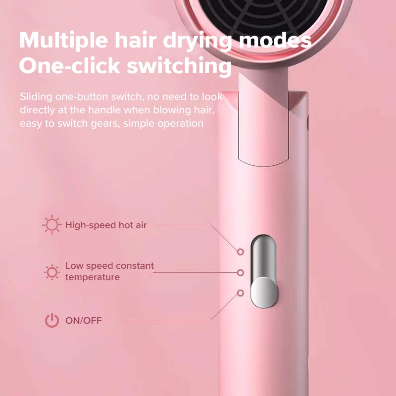 Ảnh Máy sấy tóc ion nano Ubeator nhiều màu sắc chăm sóc tóc chuyên nghiệp nhanh khô 1600W 2