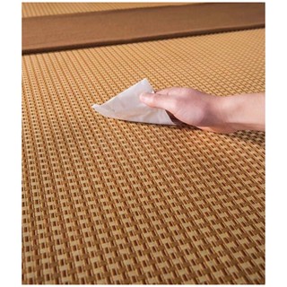 Chiếu Điều Hòa Loại Dầy Sợi Mây Tổng Hợp Cao Cấp, Chiếu Điều Hòa Thông Minh Thoáng Khí, Mát Rượi kèm 2 vỏ gối  loại 1