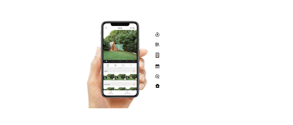 Mô tả Camera wifi 2k Full HD 3.0M Ezviz C3TN, Ban Đêm Có Màu - Còi Hú Báo Động, Ghi Âm - 4