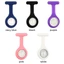 Đồng hồ y tá BORAGETE Đồng hồ đeo tay Unisex có quà tặng silicon cũ Điều dưỡng
