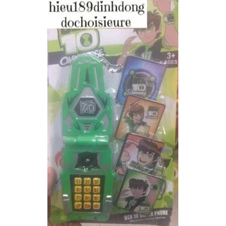 Đồ chơi điện thoại ben10 có nhạc có đèn (ảnh thật)