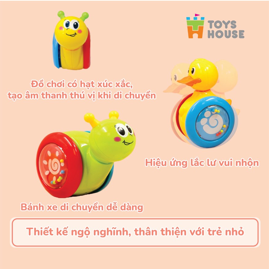 Lật đật Toyshouse 008-2 an toàn cho bé
