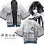 Demon Slayer Kimono Áo Cosplay Trang Phục Cardigan Áo Áo Sơ Mi Tay Dài Tee Tanjirou Nezuko kimetsu no yaiba