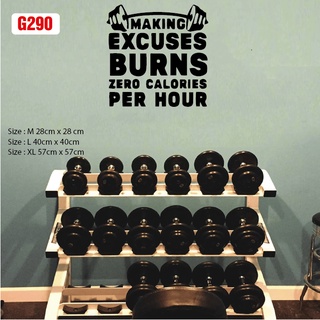 Decal dán tạo động lực trong phòng Gym, thu hút khách hàng, tạo điểm nhấn cho không gian P19