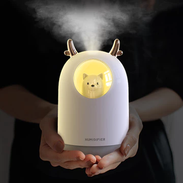 Máy làm ẩm vật nuôi dễ thương máy điều hòa không khí phòng ngủ văn phòng lọc không khí nhỏ phun gia đình tắt tiếng