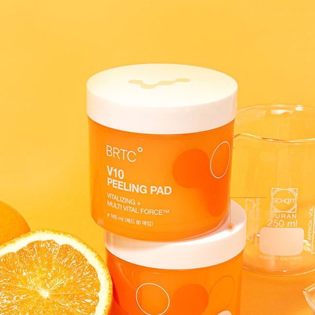 BRTC V10 Vitamin Peeling Pad 80ea / 165ml | Shopee Việt Nam
