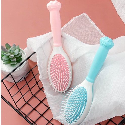 Lược Gỡ Rối Tóc Chuyên Dụng Hình Bầu Dục Giúp Gỡ Rối Và Massage Đầu
