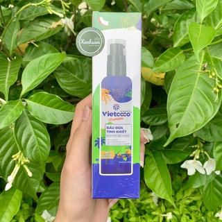 Dầu Dừa Tinh Khiết Vietcoco 130ml/ 500ml/ 1L  - Xanhsam Natural & Organic