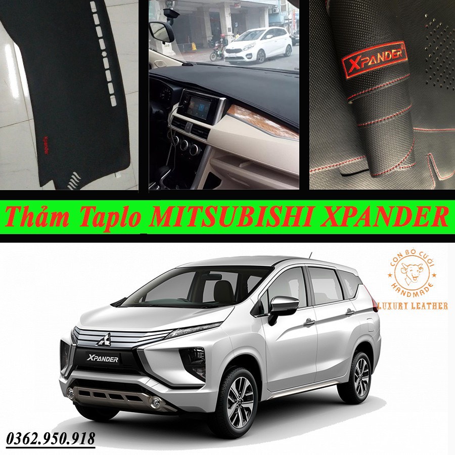 Thảm Taplo Mitsubishi Xpander Da Vân Carbon Cao Cấp, Chống Nóng Taplo ...