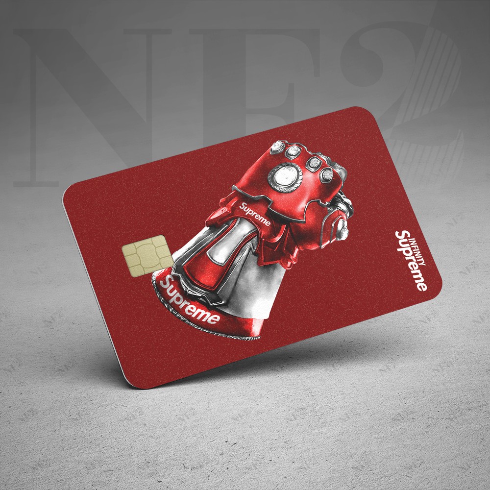 Miếng Dán Trang Trí INFINITY CARD- Sticker Thẻ ATM (Thẻ Chung Cư, Thẻ Xe, Debit, Credit) NF2