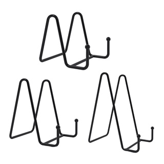 Plate Stands for Display Iron Easel Display Stand Holder Metal Frame for Picture