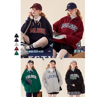 Áo Hoodie Zip Nam Nữ Tay Bồng Dáng Rộng Phong Cách Hàn Quốc