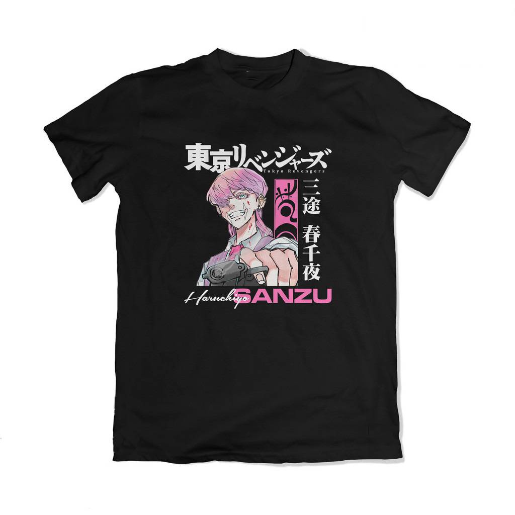 Áo Thun Haruchiyo Sanzu Anime 3D Print, Phù Hợp Unisex & Plus Size