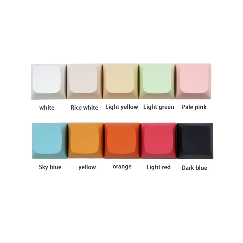 WINN DIY Bàn Phím Cơ 20 Chiếc Bền PBT Dye-sub Keycap Cho Sáng Tạo XDA Profile 1U Chiều Cao Chơi Game Keycap Engravin