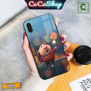Ốp iphone in hình cực đẹp - Chú Lợn con hài hước - 6/6plus/6s/6splus/7/7plus/8/8plus/x/.....