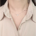 Dây chuyền bạc nữ TLEE mặt tim phồng trơn nữ tính TLEE JEWELRY D0195 — ảnh 8
