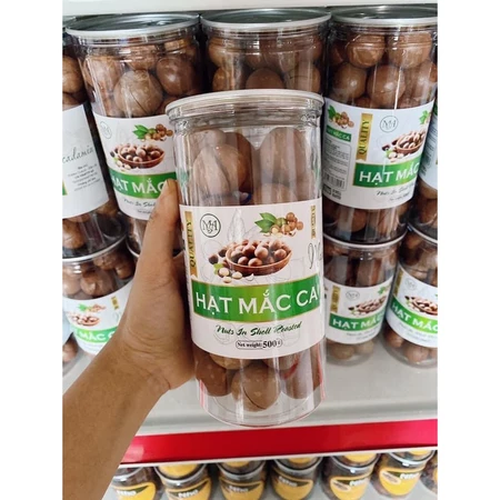 Macca Úc nứt vỏ sấy nguyên vị, Macca sấy nguyên vị, hạt to mẩy loại 1