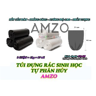 AMZO_GIÁ SỈ_MUA SỐ LƯỢNG - 45 CUỘN RÁC (15KG) TỰ HỦY SINH HỌC AMZO - SIZE TÙY CHỌN_TÚI DAI BỀN ĐỆP